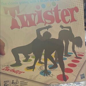 NWT Hasbro Twister Game with Vibrant Dots